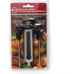 Norpro Stainless Steel Flavor Injector With 2 Needles